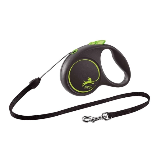 Flexi Black Design Linka "S" 5m 12kg Zielona