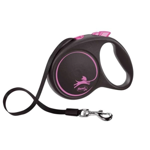 Flexi Black Design Taśma "L" 5m Do 50kg Różowa