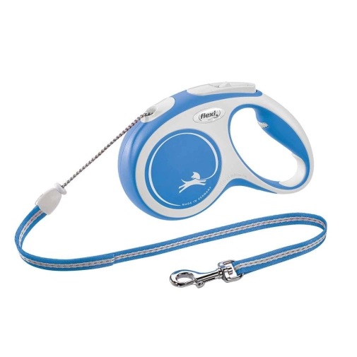 Flexi New Comfort Linka "M" 5m 20kg Niebieska