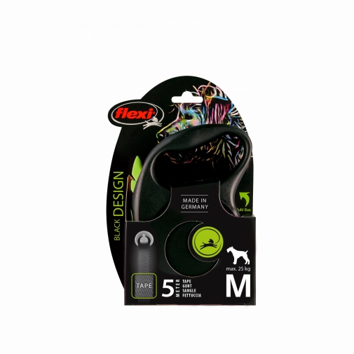 Flexi Black Design Taśma "M" 5m Do 25kg Zielona