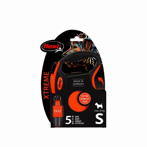 Flexi Xtreme Taśma "S" 5m 20kg Pomarańczowa