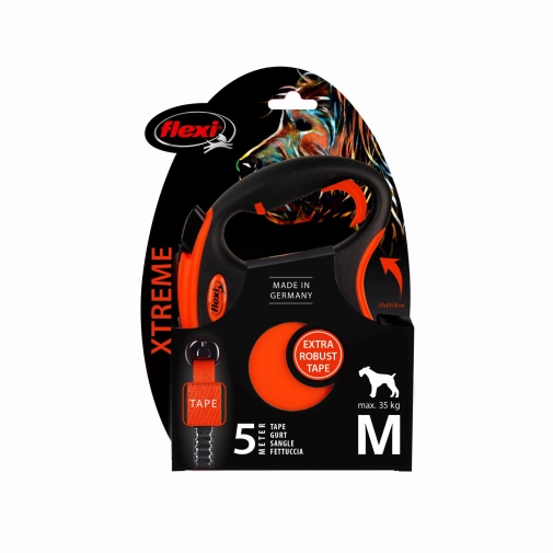 Flexi Xtreme Taśma "M" 5m 35kg Pomarańczowa