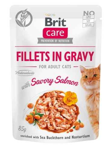 Brit Care Cat Savory Salmon  85g