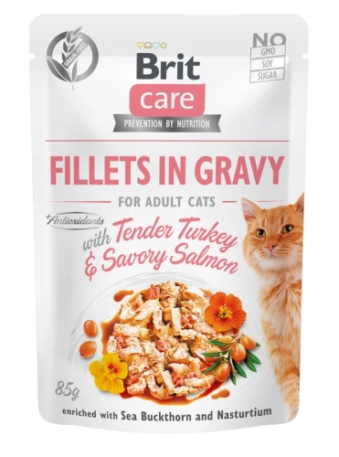 Brit Care Cat Tender Indyk I Łosoś 85g