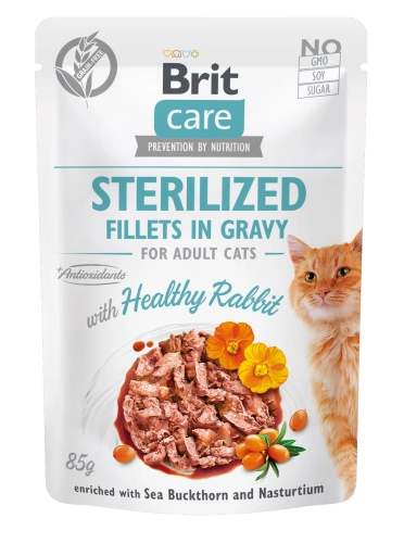 Brit Care Cat Sterilised Królik  85g