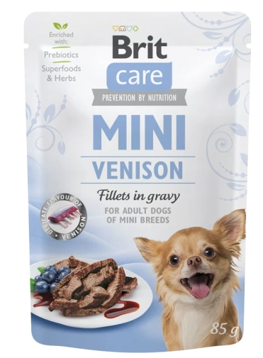 Brit Care Mini Pouch Dziczyzna 85g