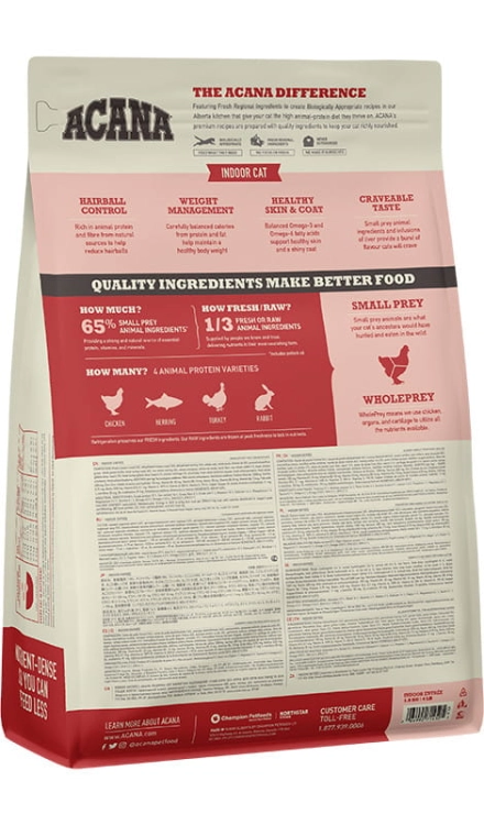 Acana Cat Adult Indoor Entrée 340g