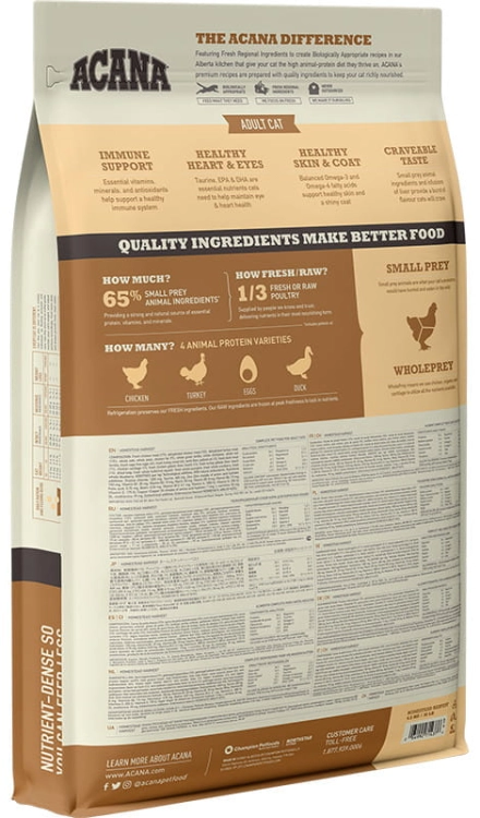 Acana Cat Adult Homestead Harvest 4,5kg