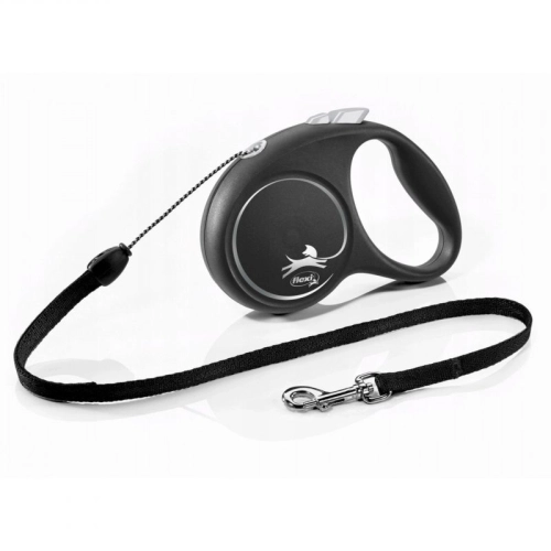 Flexi Black Design "S" 5m 12kg Czarna