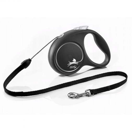 Flexi Black Design "S" 5m 12kg Czarna