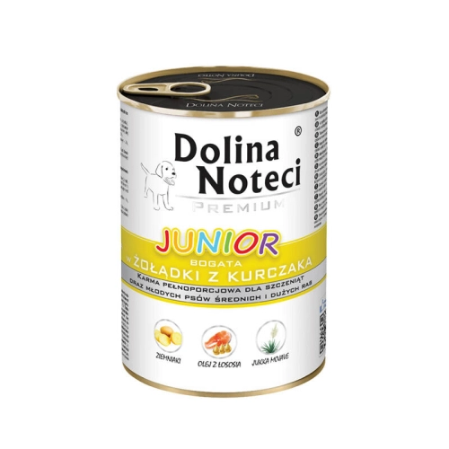 Dolina Noteci Premium Junior Żołądki Kurczaka 400g