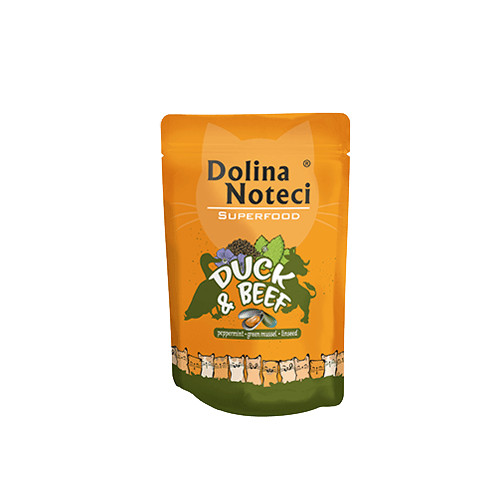 Dolina Noteci Superfood Dla Kota Kaczka&wołowina 85g