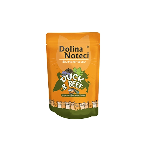 Dolina Noteci Superfood Dla Kota Kaczka&wołowina 85g