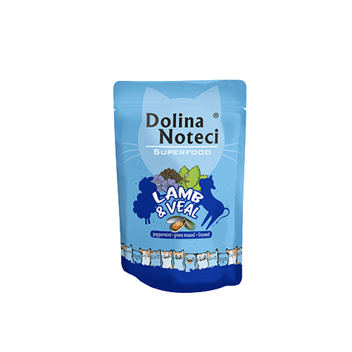 Dolina Noteci Superfood Dla Kota Jagnięcina&cielęcina 85g