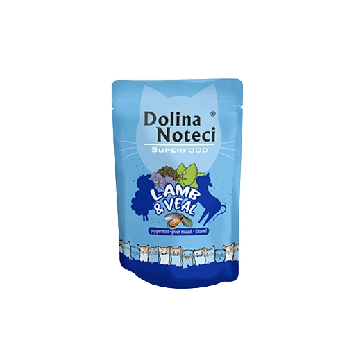 Dolina Noteci Superfood Dla Kota Jagnięcina&cielęcina 85g