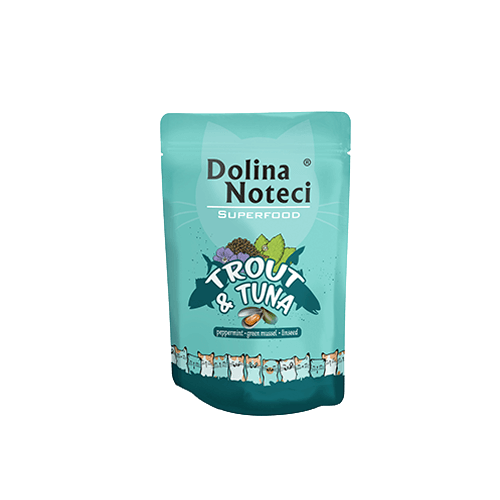 Dolina Noteci Superfood Dla Kota Pstrąg&tuńczyk 85g
