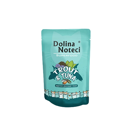 Dolina Noteci Superfood Dla Kota Pstrąg&tuńczyk 85g