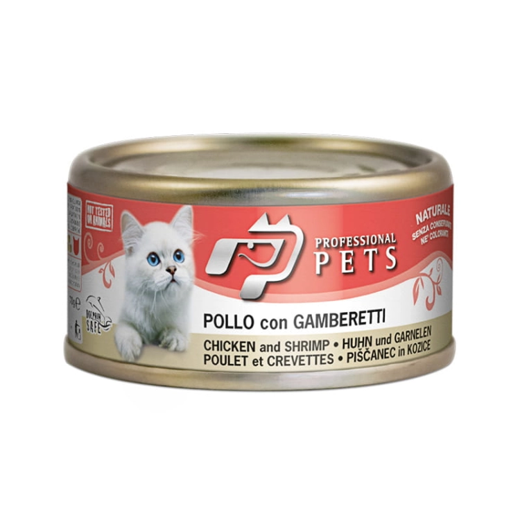 Professional Pets Kurczak Z Krewetkami 70g