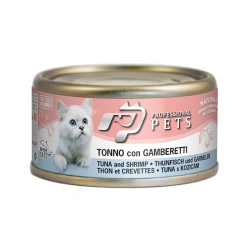 Professional Pets Tuńczyk Z Krewetkami 70g