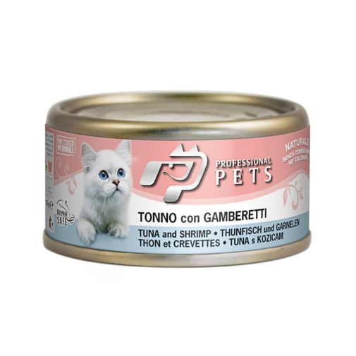 Professional Pets Tuńczyk Z Krewetkami 70g