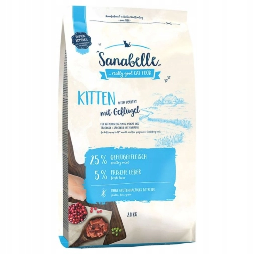 Karma Dla Kota Bosch Sanabelle Kitten 400g