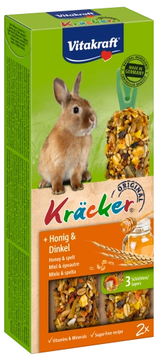Vitakraft Kracker Dla Królika Miód/Orkisz 2szt
