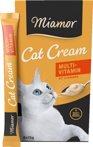 Miamor Cream Cat Krem Multiwitaminowa 6x15g