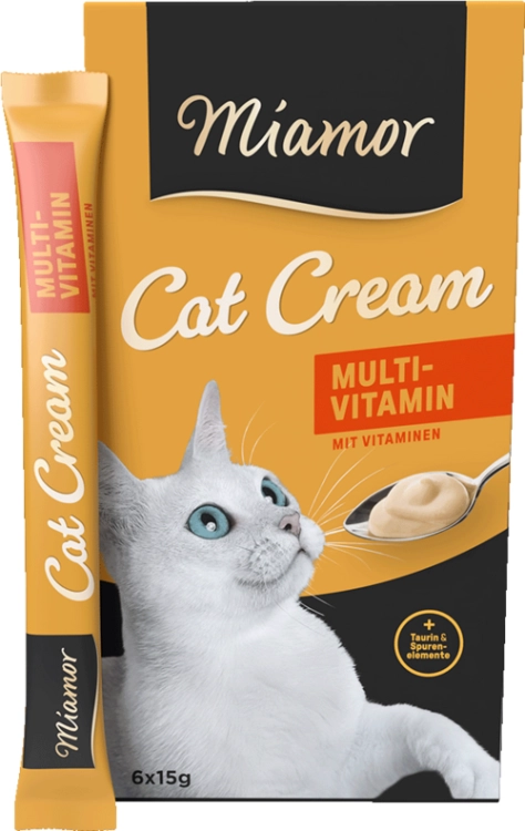 Miamor Cream Cat Krem Multiwitaminowa 6x15g