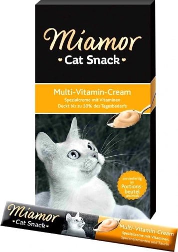 Miamor Cream Cat Krem Multiwitaminowa 6x15g