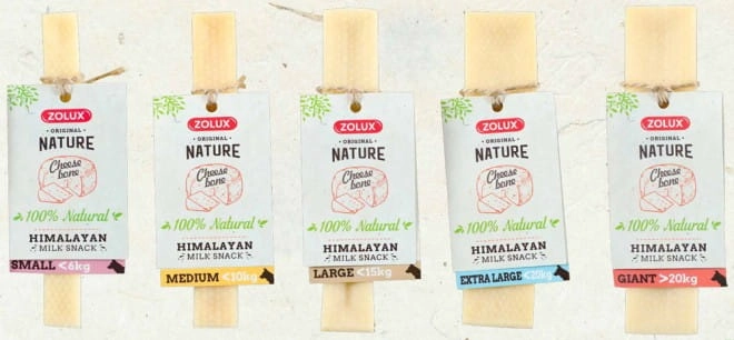 wielkosci przysmaków