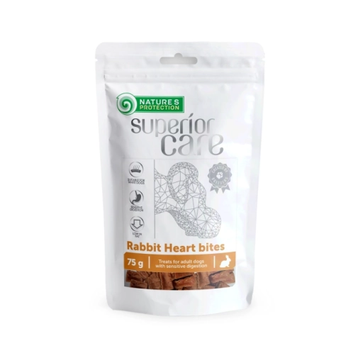 Nature's Protection Sc Przysmak Dla Psa Królicze Serca 75g