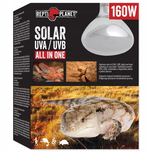 Reptiplanet Żarówka Solar Uva&Uvb 160w