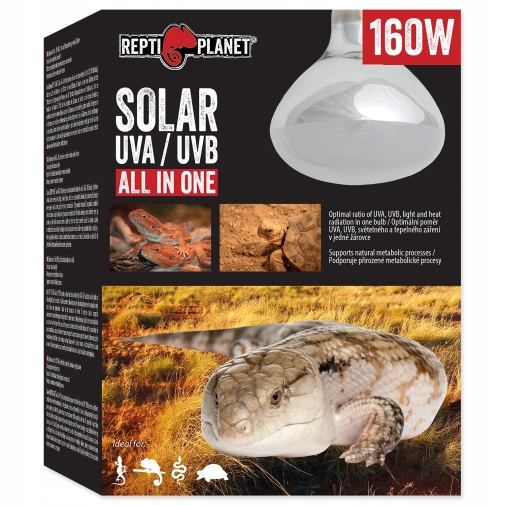 Reptiplanet Żarówka Solar Uva&Uvb 160w