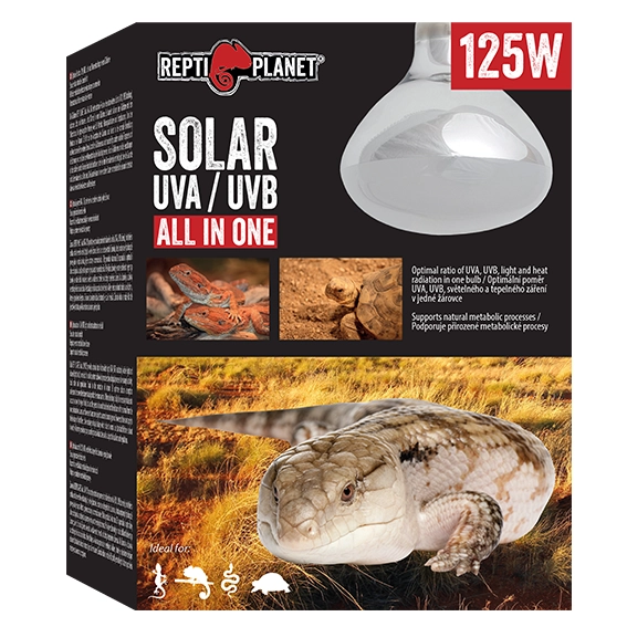 Reptiplanet Żarówka Solar Uva&Uvb 125w