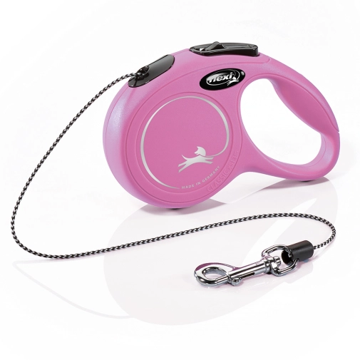 Flexi Smycz New Classic "XS"- 3m Do 8kg  Różowa
