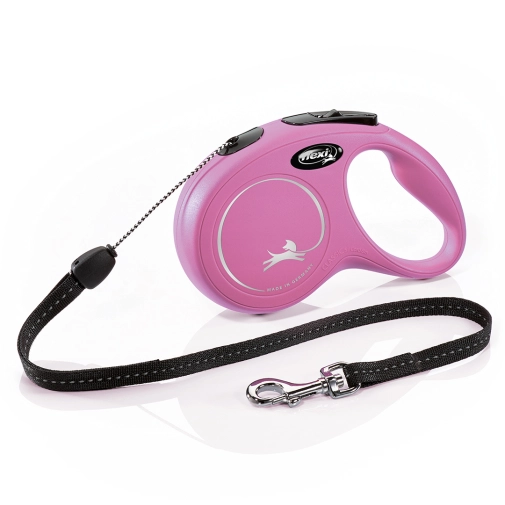 Flexi Smycz New Classic "S"- 5m Do 20kg  Różowa