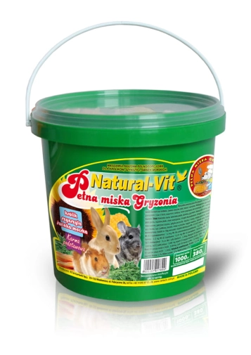 Natural-vit Pełna Micha Dla Gryzonia Dużego 1l/380g