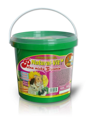 Natural-vit Pełna Micha Dla Gryzonia Małego 1l/380g