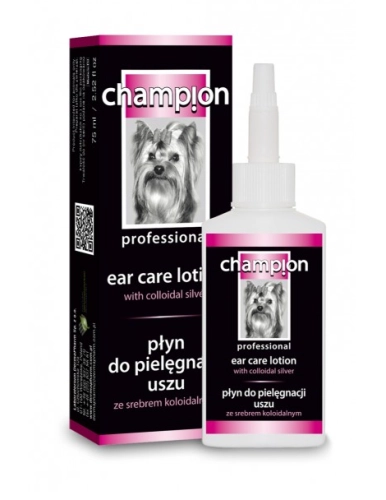 Champion Płyn Do Uszu Ze Srebrem Koloidalnym 75ml