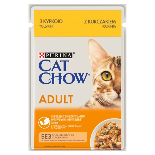 Purina Cat Chow Kurczak Z Cukinią 85g