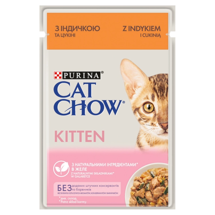 Purina Cat Chow Kitten Indyk 85g