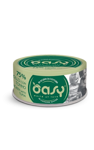 Oasy More Love Kurczak Z Tuńczykiem Puszka 70g Dla Kota