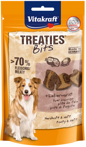 Vitakraft Treaties Bits Wątróbka Przysmak Dla Psa 120g