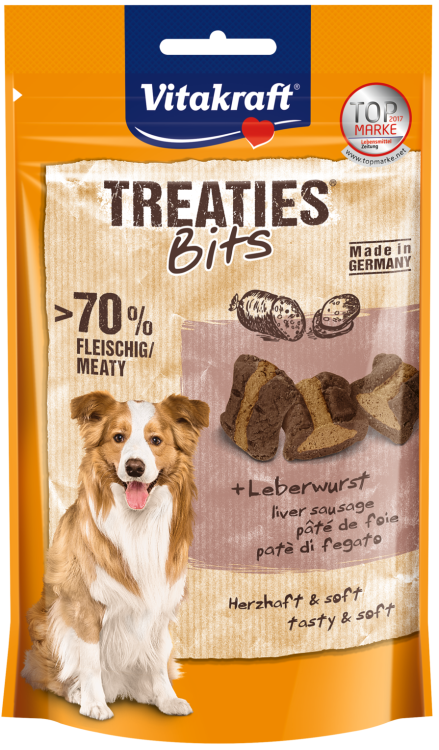 Vitakraft Treaties Bits Wątróbka Przysmak Dla Psa 120g