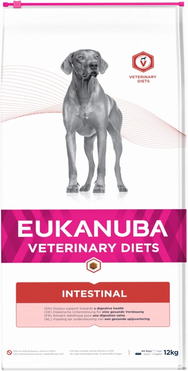 Eukanuba Veterinary Diets Intestinal Zaburzenia Żołądkowo Jelitowe 12kg