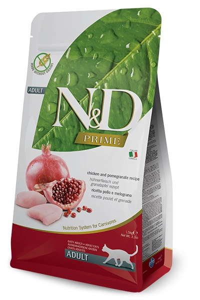 N&D Prime Chicken&Pomegranate Adult Cat 1,5kg