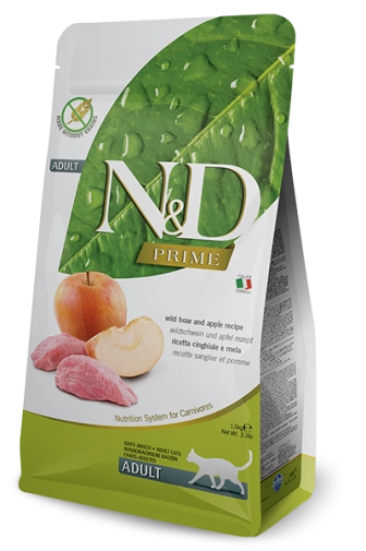 N&D Prime Boar&Apple Adult Cat 300g
