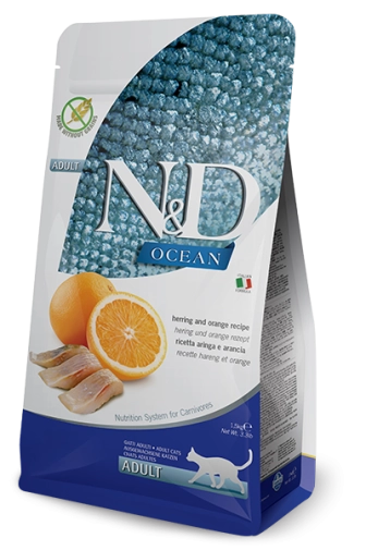 N&D Ocean Herring&Orange Adult Cat 300g