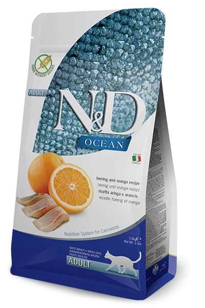 N&D Ocean Herring&Orange Adult Cat 300g