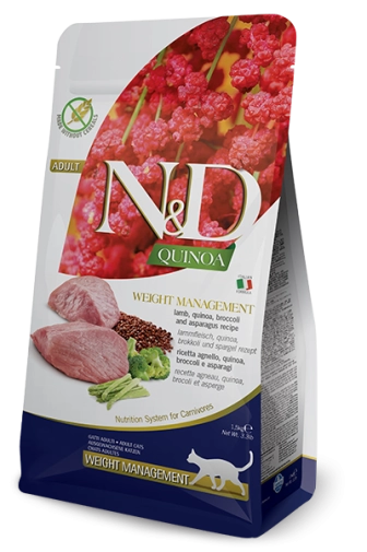N&D Quinoa Weight Management Lamb Cat 300g